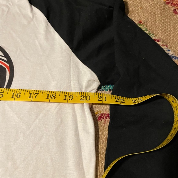 🔪 🖤 Elliot Smith Figure 8 3/4 Sleeve Raglan Shirt US L Kill Rock Stars 🖤🔪 - Picture 5 of 6